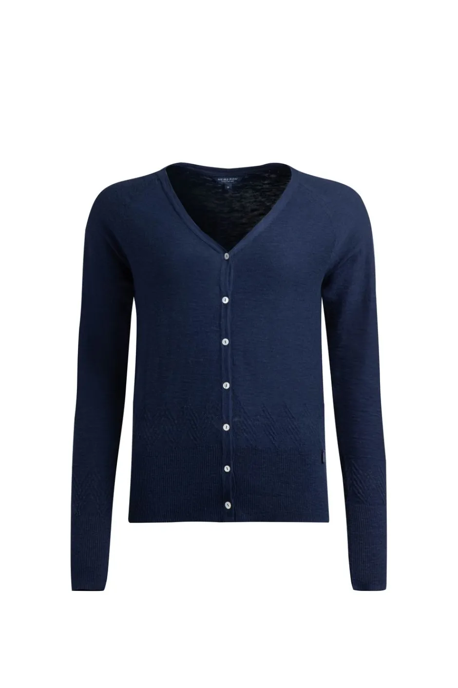 Weird Fish Jumpers & Cardigans|Knitwear|Curran Lightweight Cardigan Navy
