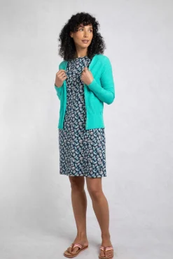 Weird Fish Jumpers & Cardigans|Knitwear|Curran Lightweight Cardigan Blue
