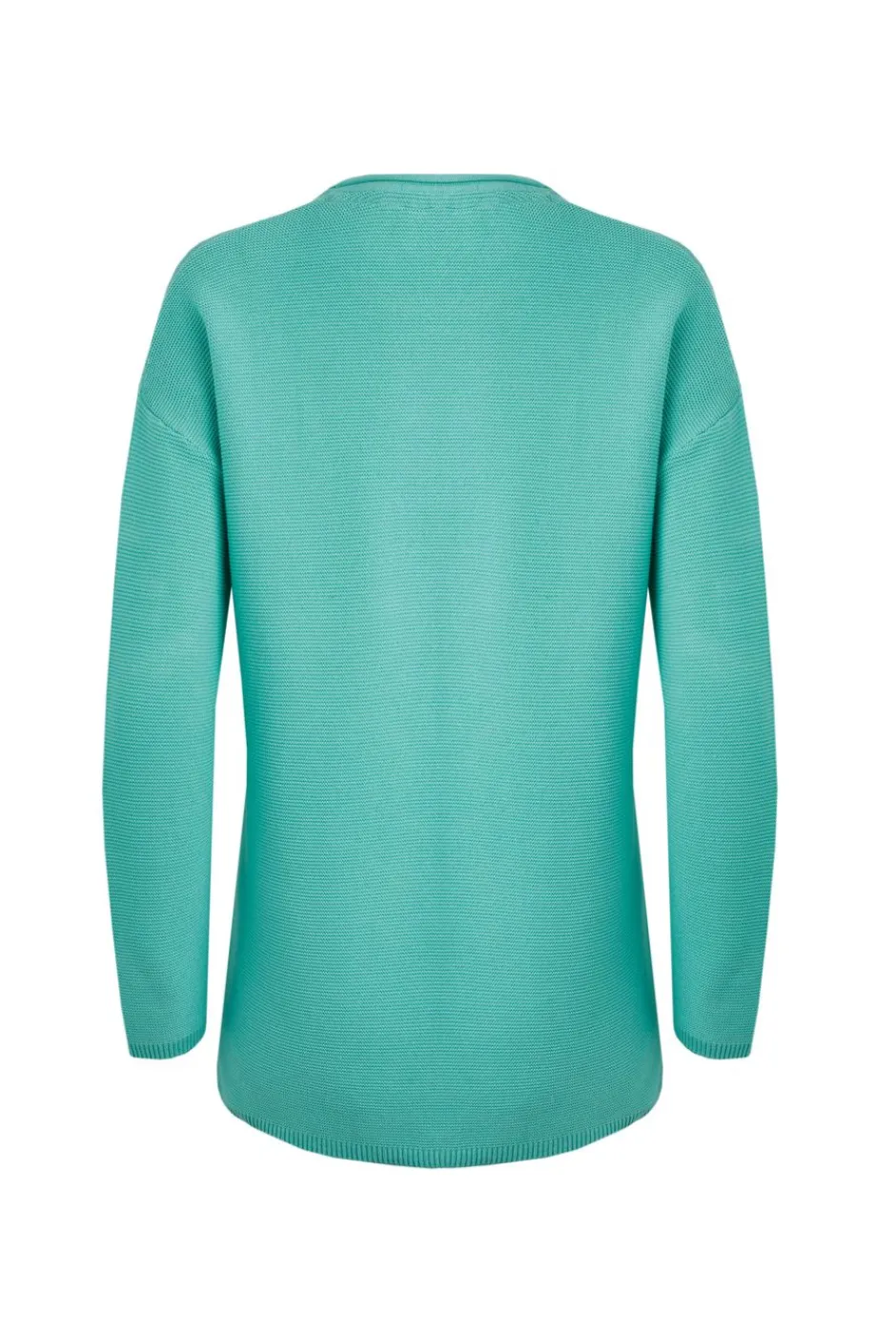 Weird Fish Jumpers & Cardigans|Knitwear|Dalla Knitted Crew Neck Jumper Aqua Marine