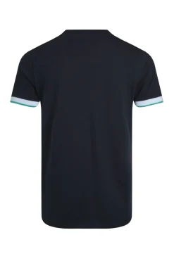 Weird Fish T-Shirts|Danville Organic Cotton Pique T-Shirt Navy