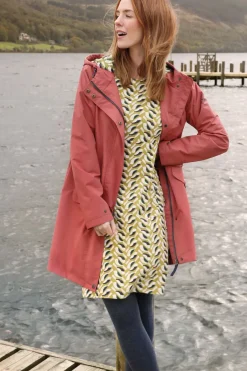 Weird Fish Coats, Jackets And Gilets|Delara Showerproof Jacket Desert Rose