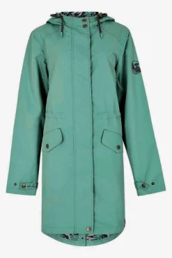 Weird Fish Coats, Jackets And Gilets|Delara Showerproof Jacket Dark Jade