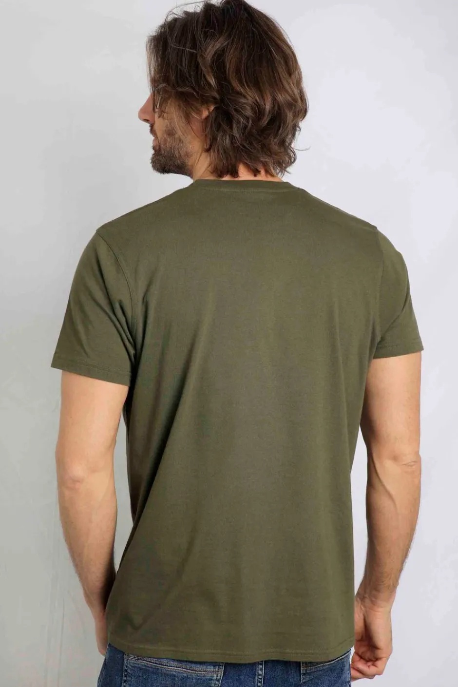 Weird Fish T-Shirts|Diy Warrior Front Print Artist T-Shirt Deep Lichen Green