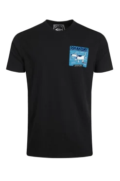 Weird Fish T-Shirts|Dognatomy Back Print Artist T-Shirt Black