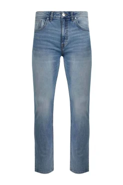 Weird Fish Trousers & Jeans|Eddie Straight Leg Jeans Denim