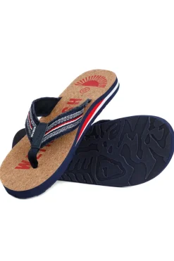 Weird Fish Caps & Scarves|Scarves & Caps|Englewood Cork Flip Flops Retro Red