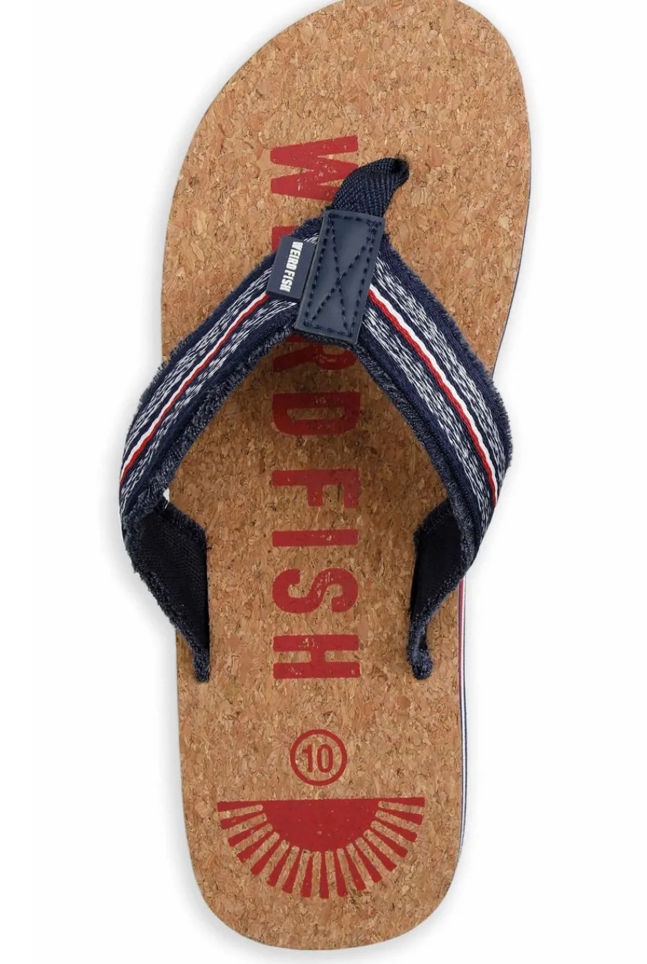 Weird Fish Caps & Scarves|Scarves & Caps|Englewood Cork Flip Flops Retro Red