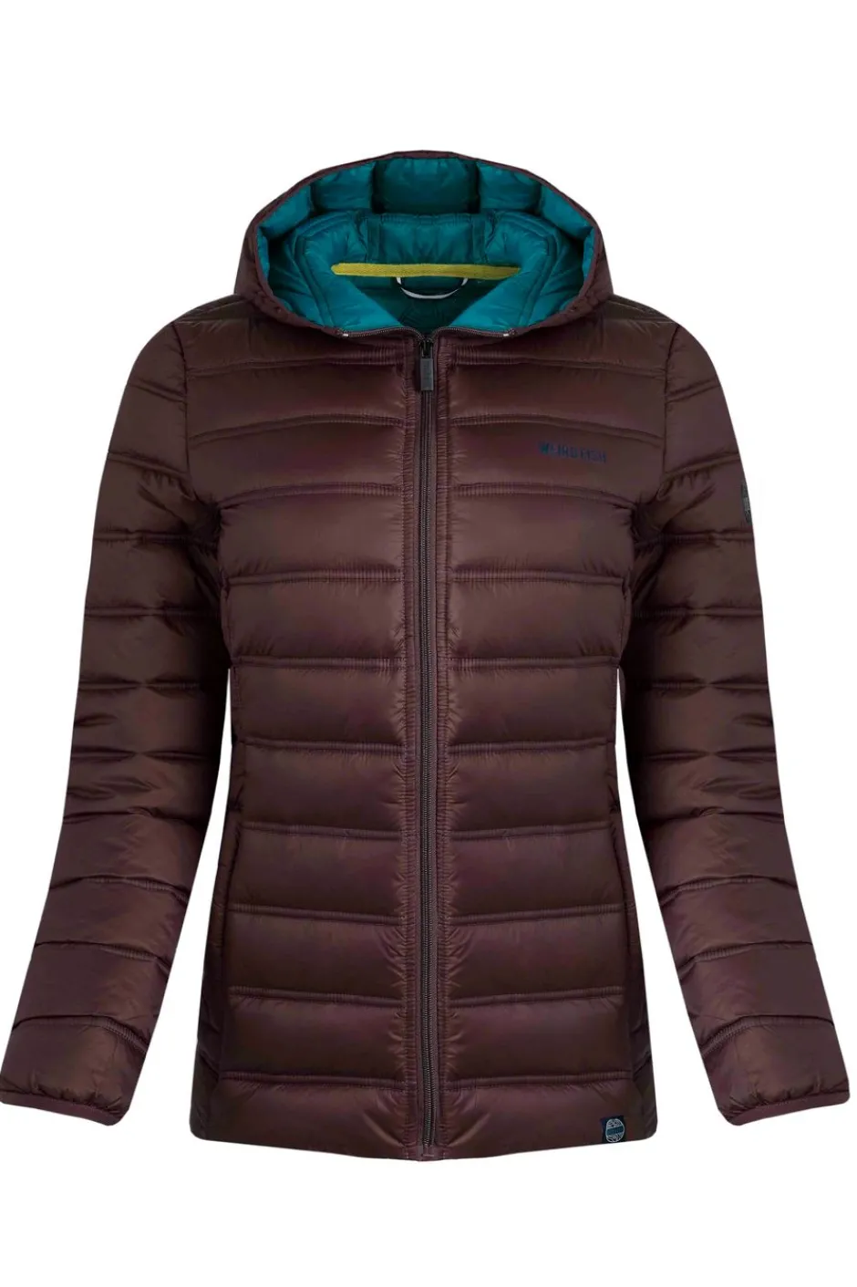 Weird Fish Coats, Jackets And Gilets|Eshka Lightweight Padded Jacket Mulled Wine