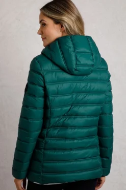 Weird Fish Coats, Jackets And Gilets|Eshka Lightweight Padded Jacket Cedar Green