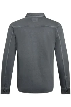 Weird Fish Shirts|Fingask Loopback Shirt Limestone