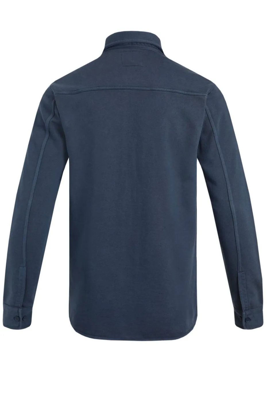 Weird Fish Shirts|Fingask Loopback Shirt Navy