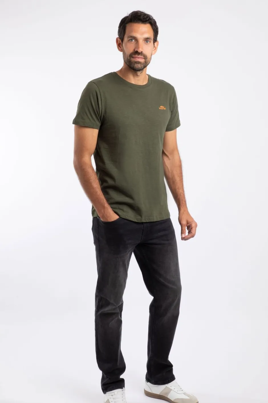 Weird Fish T-Shirts|Fished Organic Branded T-Shirt Fir Green
