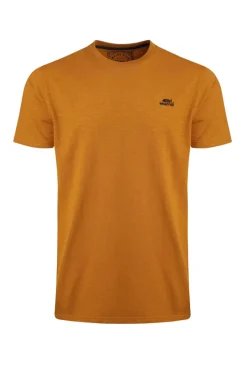 Weird Fish T-Shirts|Fished Organic Branded T-Shirt Caramel
