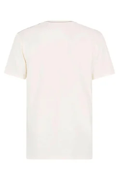 Weird Fish T-Shirts|Fished Organic Cotton Branded T-Shirt Dusty White