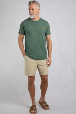 Weird Fish T-Shirts|Fished Organic Cotton Branded T-Shirt Dusky Green