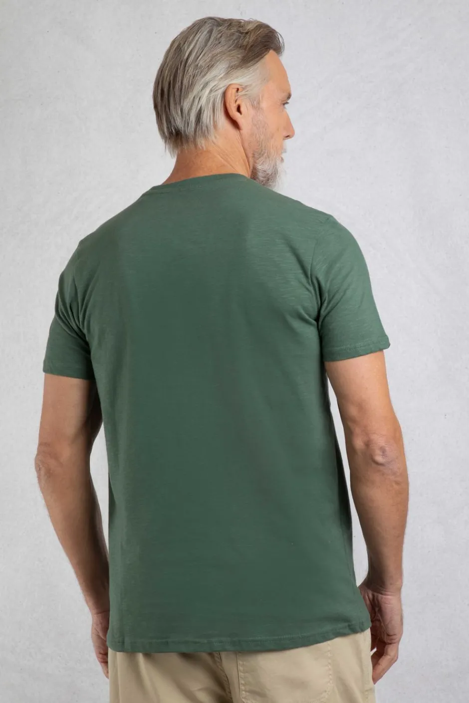 Weird Fish T-Shirts|Fished Organic Cotton Branded T-Shirt Dusky Green