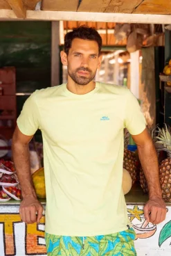 Weird Fish T-Shirts|Fished Organic Cotton Branded T-Shirt Acid Lime