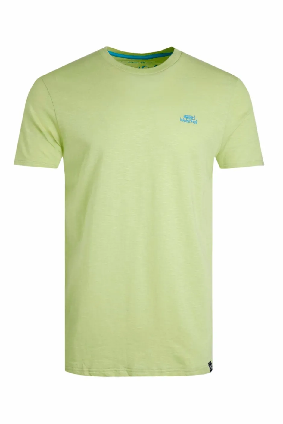 Weird Fish T-Shirts|Fished Organic Cotton Branded T-Shirt Acid Lime