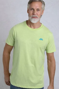 Weird Fish T-Shirts|Fished Organic Cotton Branded T-Shirt Acid Lime