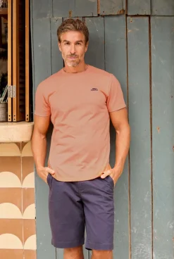Weird Fish T-Shirts|Fished Organic Cotton Branded T-Shirt Pumpkin