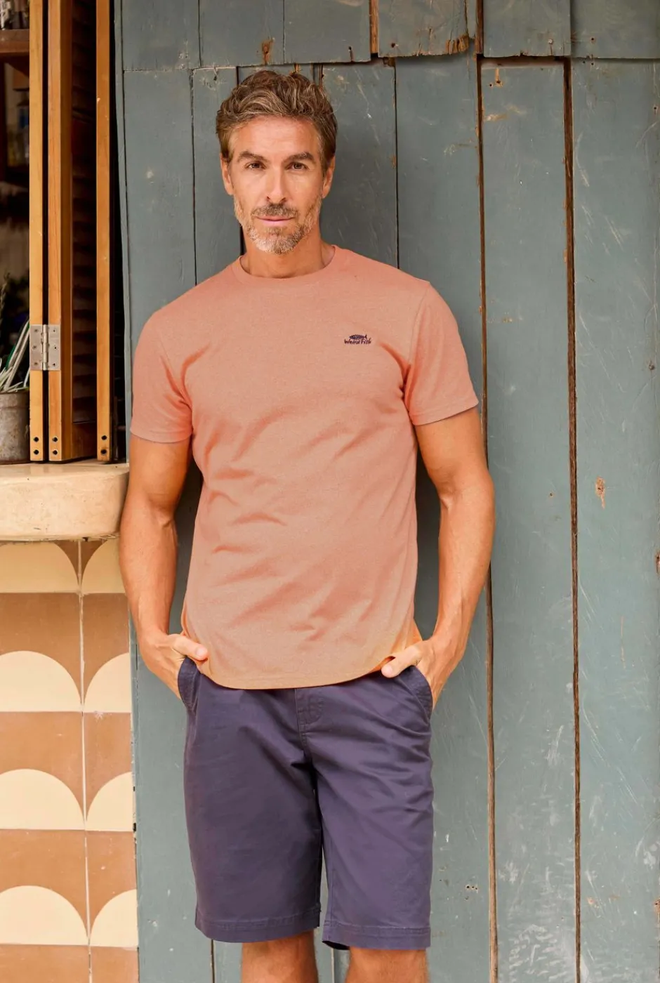 Weird Fish T-Shirts|Fished Organic Cotton Branded T-Shirt Pumpkin