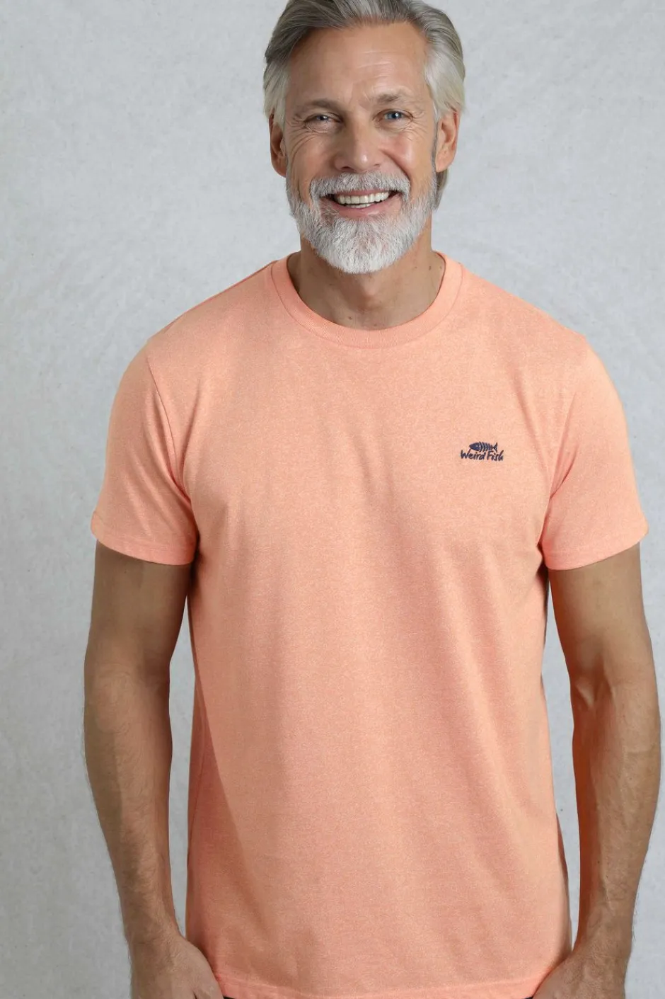 Weird Fish T-Shirts|Fished Organic Cotton Branded T-Shirt Pumpkin