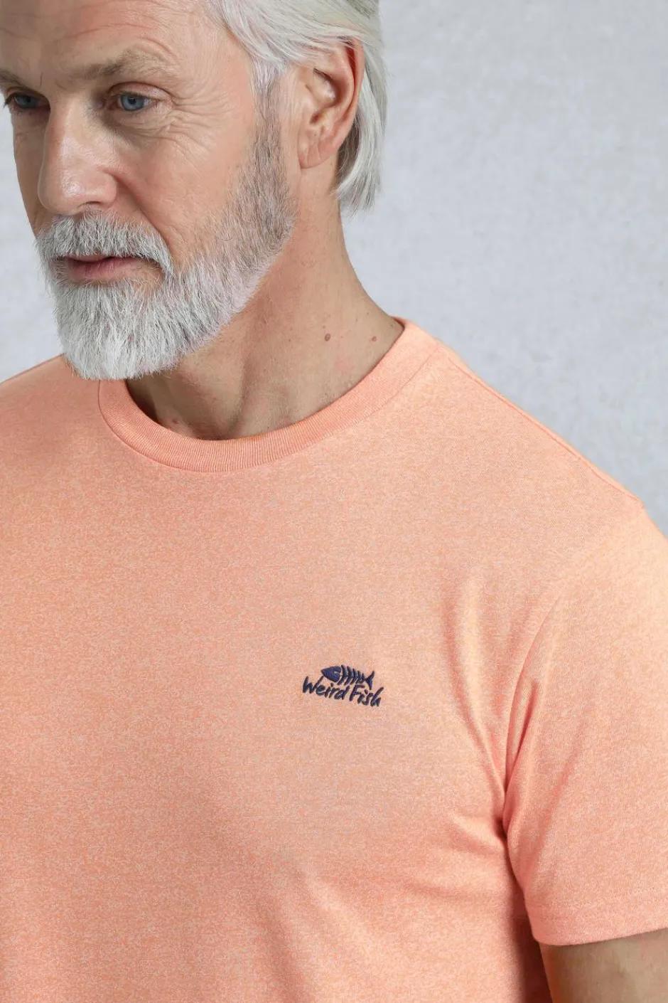 Weird Fish T-Shirts|Fished Organic Cotton Branded T-Shirt Pumpkin