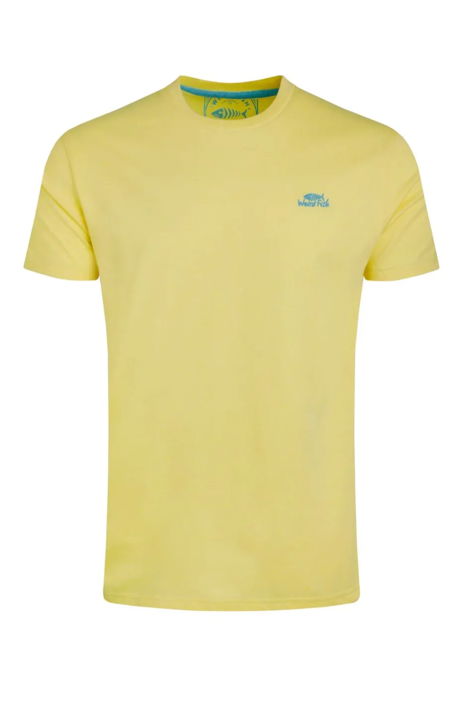 Weird Fish T-Shirts|Fished Organic Cotton Branded T-Shirt Lemon