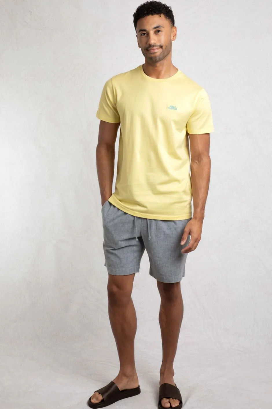 Weird Fish T-Shirts|Fished Organic Cotton Branded T-Shirt Lemon