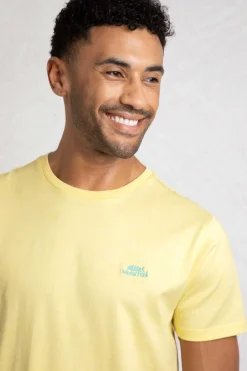 Weird Fish T-Shirts|Fished Organic Cotton Branded T-Shirt Lemon