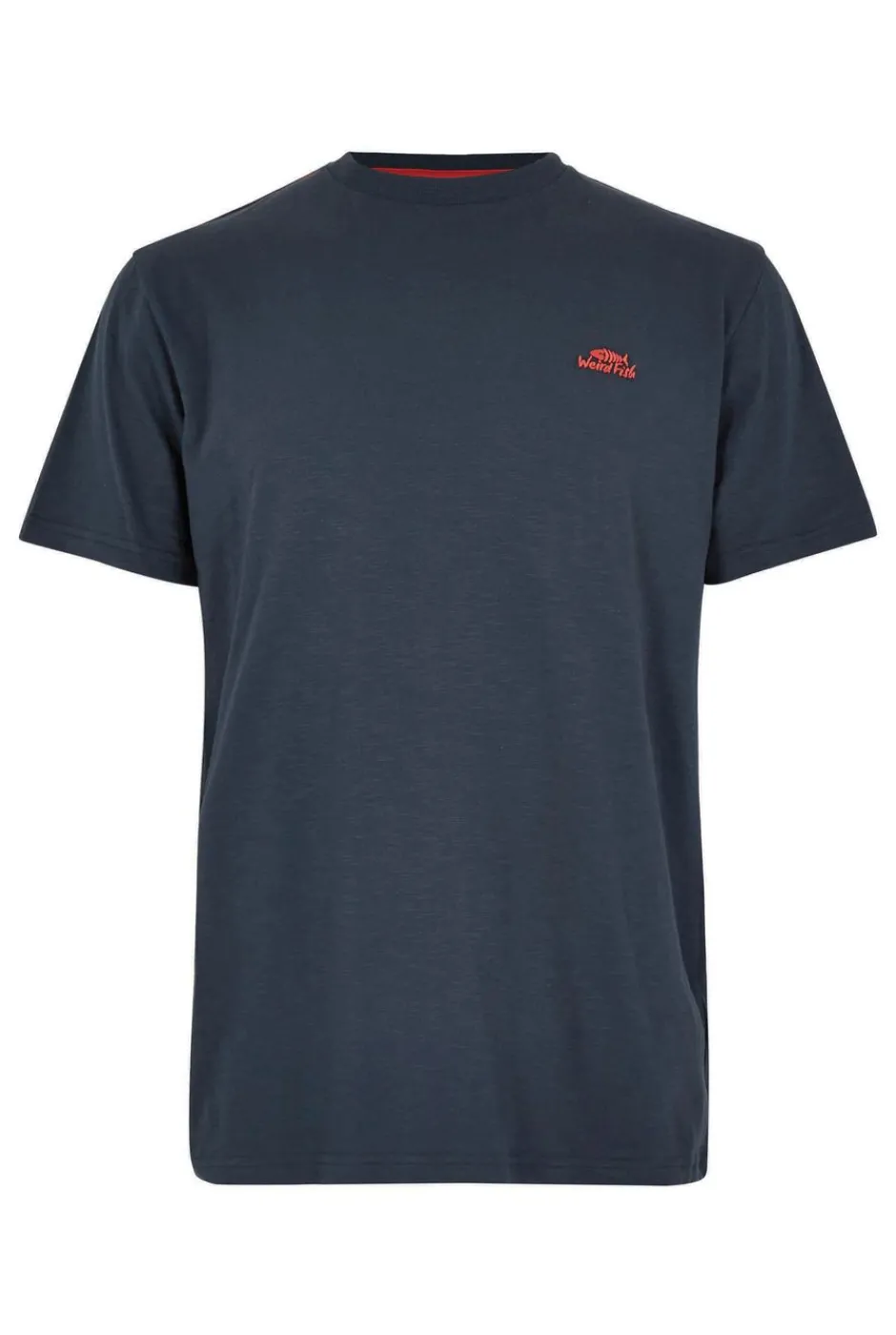 Weird Fish T-Shirts|Fished Organic Cotton Branded T-Shirt Navy