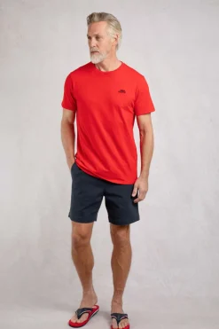 Weird Fish T-Shirts|Fished Organic Cotton Branded T-Shirt Retro Red