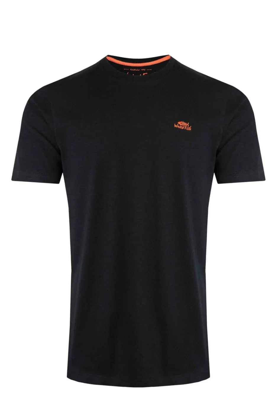Weird Fish T-Shirts|Fished Organic Cotton Branded T-Shirt Black