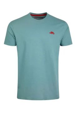 Weird Fish T-Shirts|Fished Organic Cotton Branded T-Shirt Mineral Blue