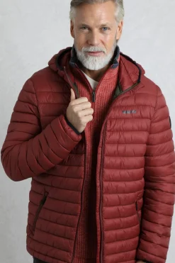Weird Fish Coats, Jackets And Gilets|Flete Lightweight Showerproof Padded Jacket Foxberry