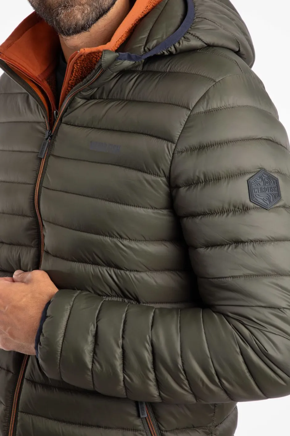 Weird Fish Coats, Jackets And Gilets|Flete Lightweight Showerproof Padded Jacket Anthracite