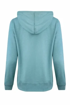 Weird Fish Sweatshirts & Hoodies|Franchises Dog Print Eco Graphic Full Zip Hoodie Mineral Blue