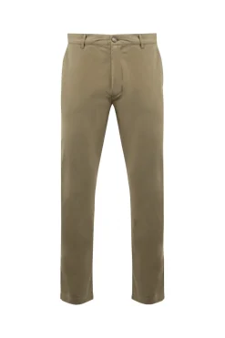 Weird Fish Trousers & Jeans|Freddie Super Soft Chino Trousers Burnt Olive