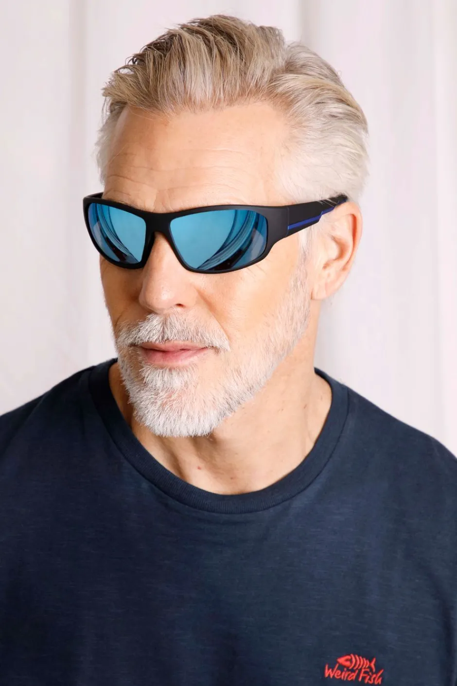 Weird Fish Sunglasses|Sunglasses|Fromme Wraparound Sunglasses Ocean Blue