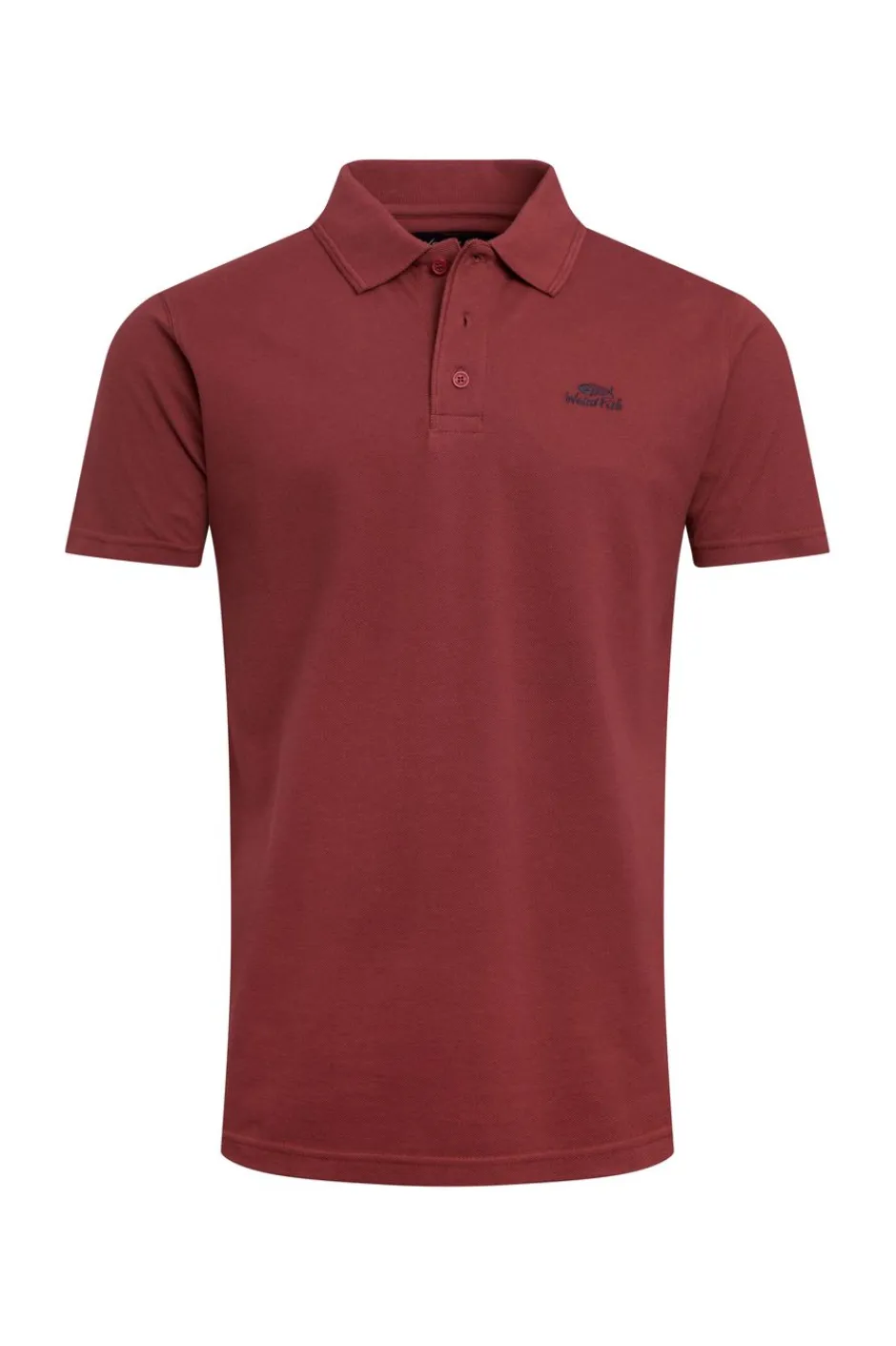 Weird Fish Polo & Rugby Shirts|Giles Pique Polo Shirt Foxberry
