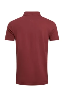 Weird Fish Polo & Rugby Shirts|Giles Pique Polo Shirt Foxberry