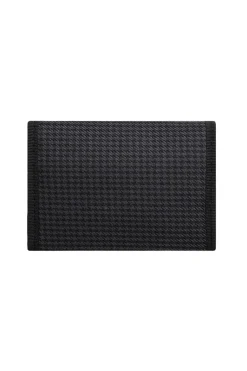 Weird Fish Caps & Scarves|Scarves & Caps|Gladstone Houndstooth Check Ripper Wallet Charcoal