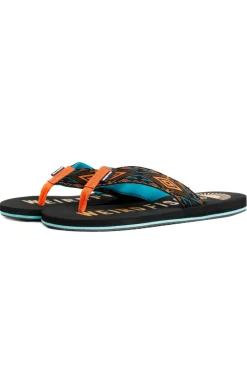 Weird Fish Caps & Scarves|Scarves & Caps|Hamdon Jacquard Flip Flop Black