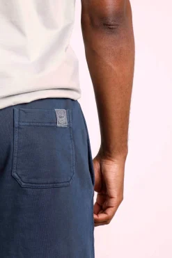 Weird Fish Shorts|Hamilton Sunwashed Sweatshirt Shorts Navy