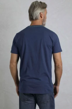 Weird Fish T-Shirts|Happy Hour Front Print Graphic T-Shirt Estate blue