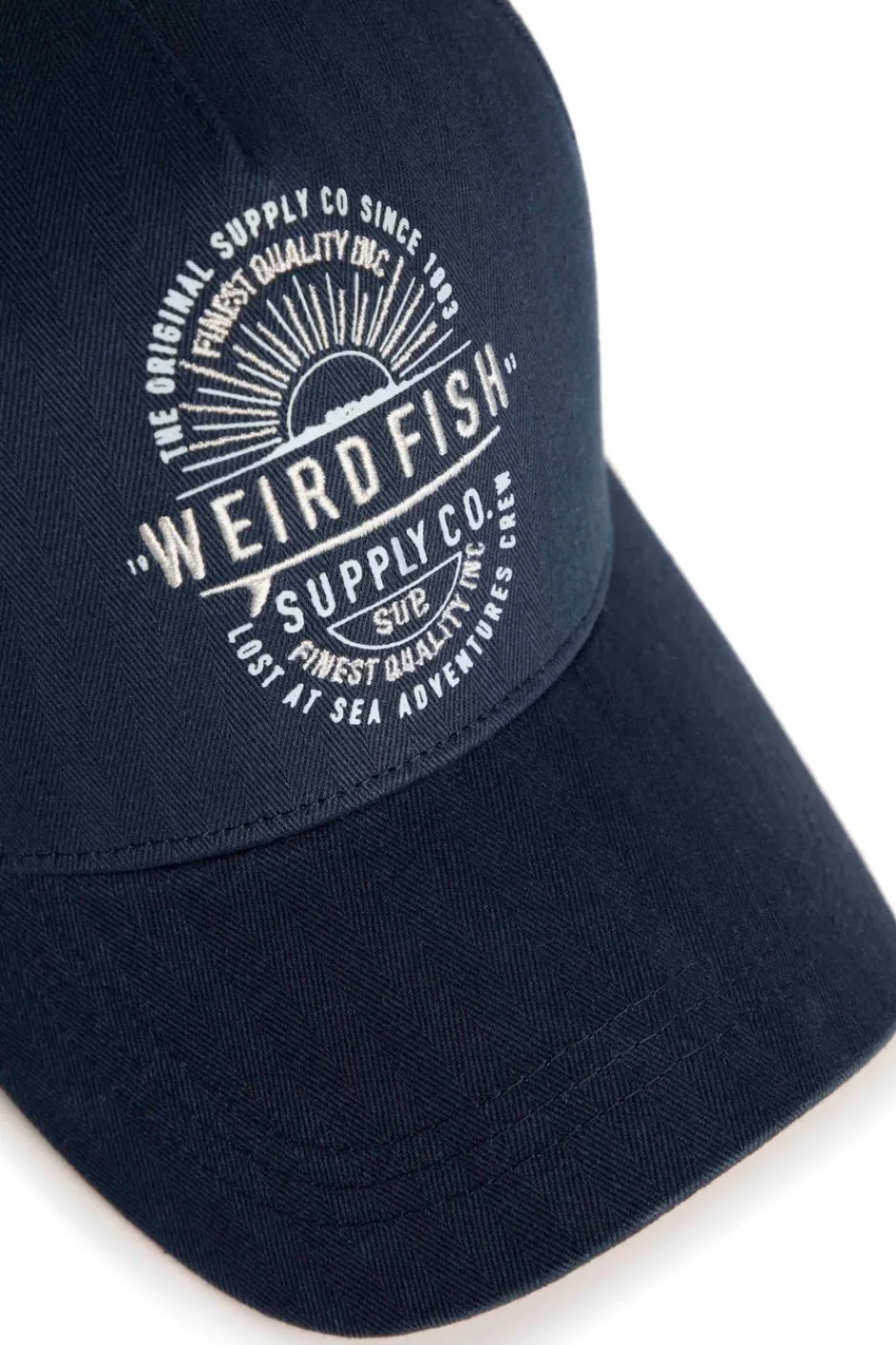 Weird Fish Caps & Scarves|Scarves & Caps|Hartstop Washed Graphic Cap Navy