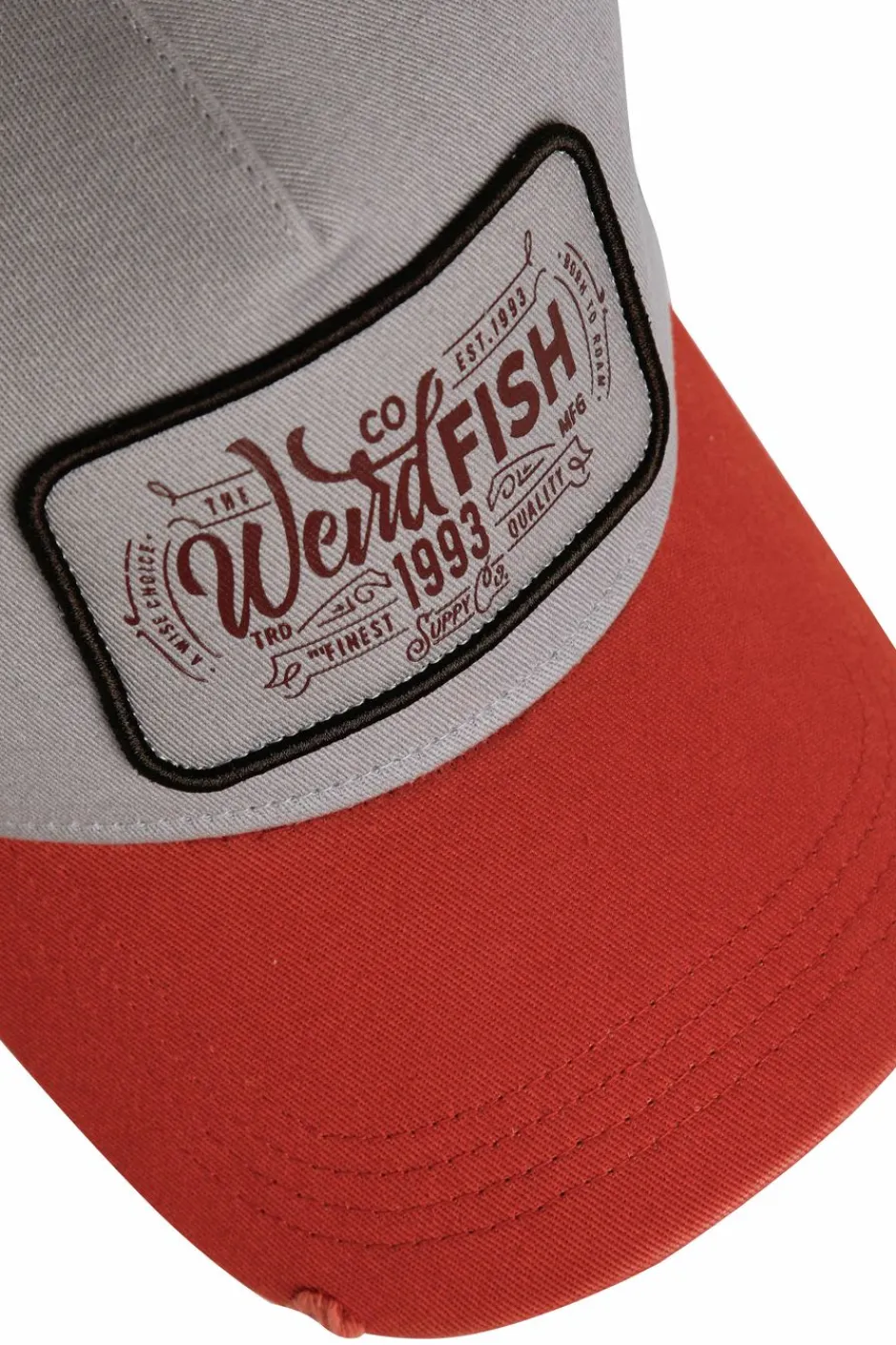 Weird Fish Caps & Scarves|Scarves & Caps|Haywood Vintage Trucker Cap Brick Orange