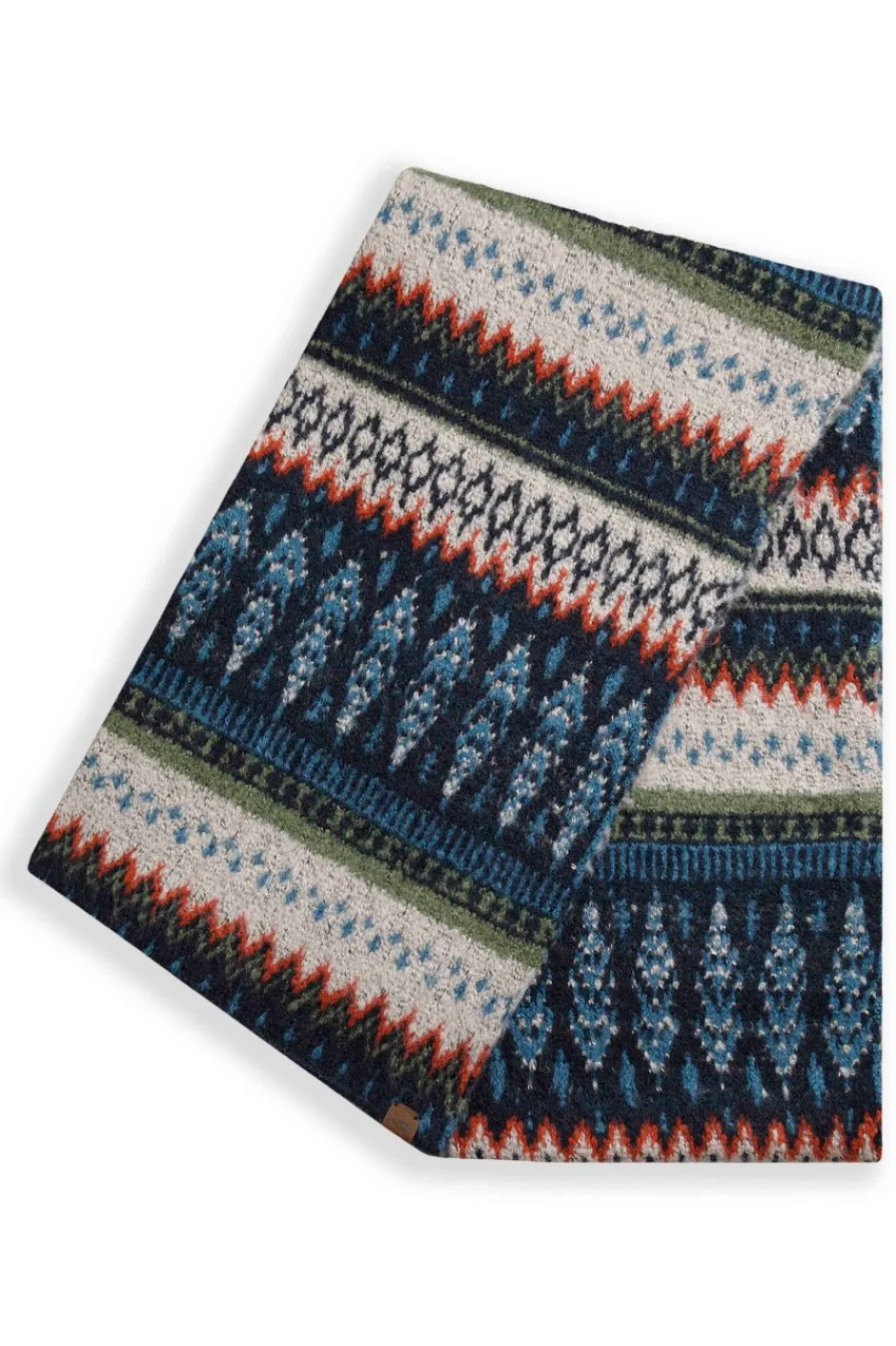 Weird Fish Socks & Tights|Socks & Tights|Heathfield Fair Isle Scarf Navy