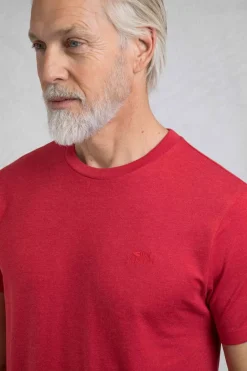 Weird Fish T-Shirts|Hooked Branded T-Shirt Barberry Red Barberry Red Marl