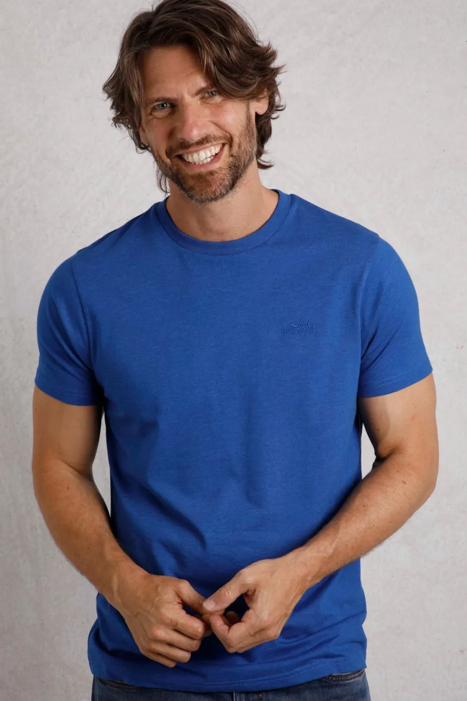 Weird Fish T-Shirts|Hooked Branded T-Shirt Cobalt Blue
